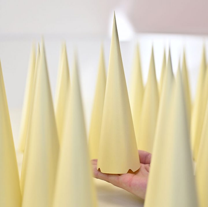 Herrnhuter Stern Spitzen Surbalin perleffekt gold peyer cover